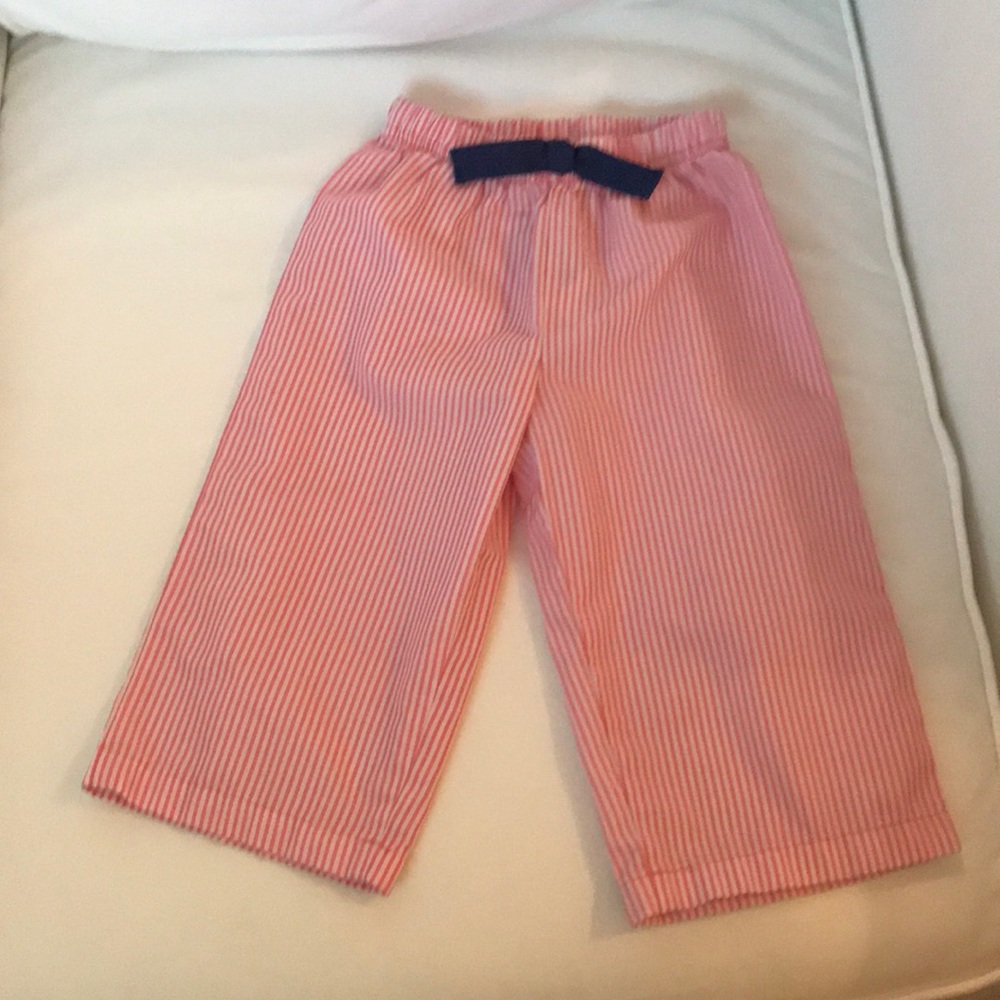 Carter’s pink striped PJ pants 18months